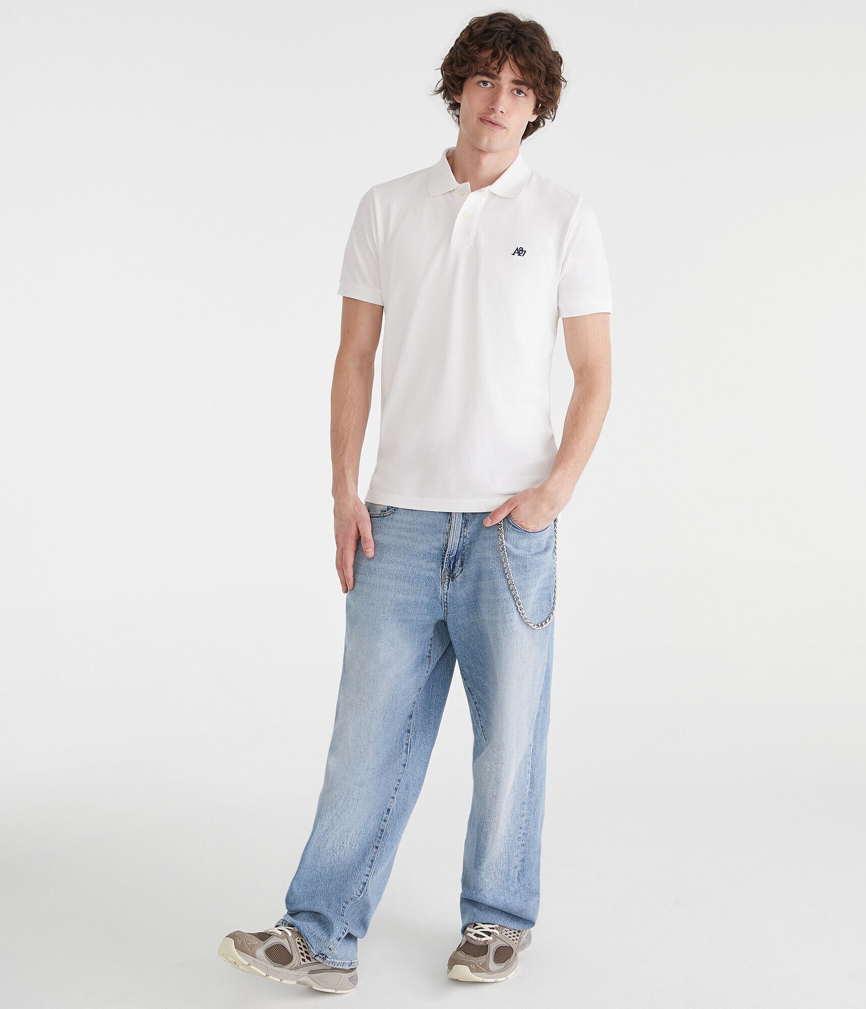 Eco A87 Logo Piqu&eacute; Polo