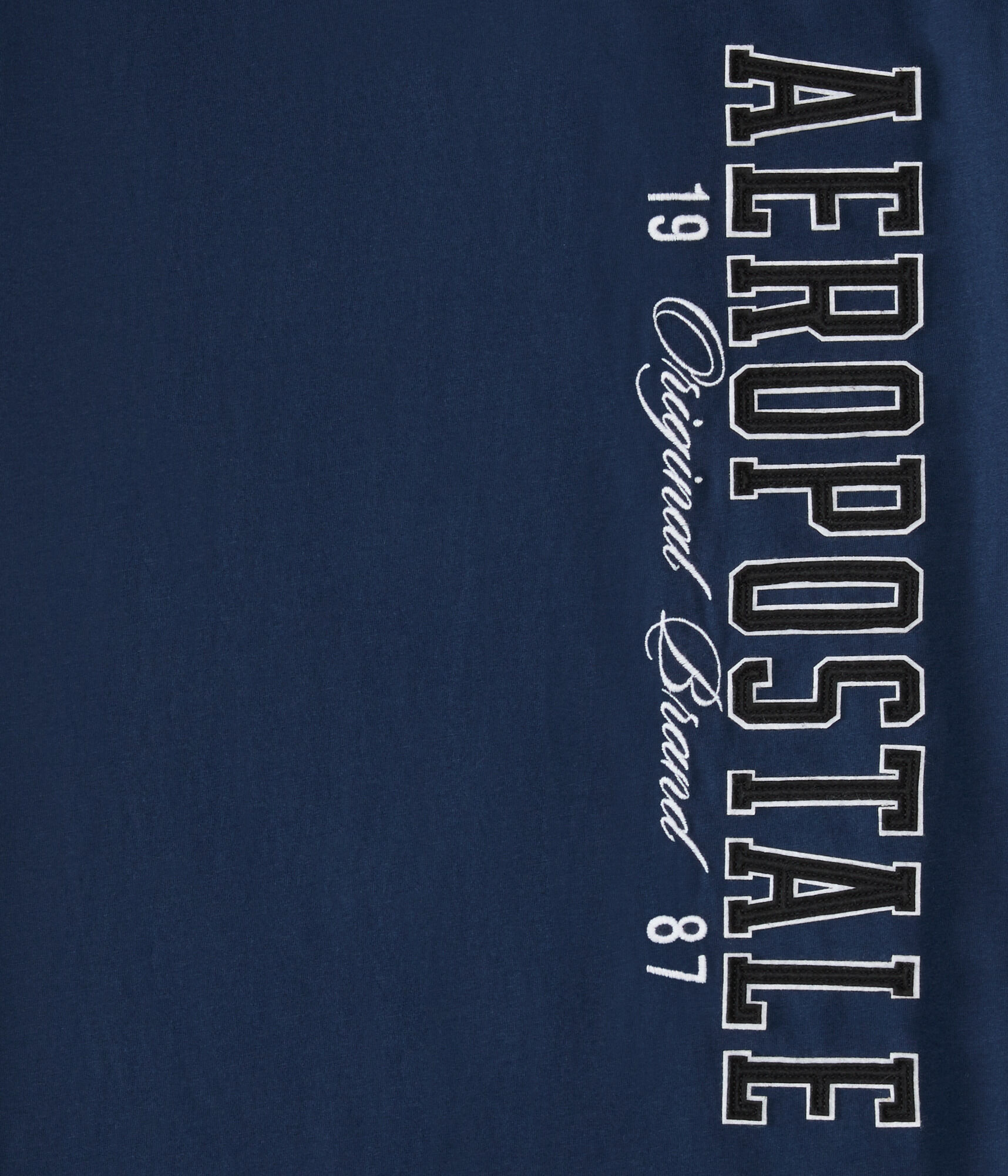 Aeropostale Vertical Appliqu&eacute; Graphic Tee