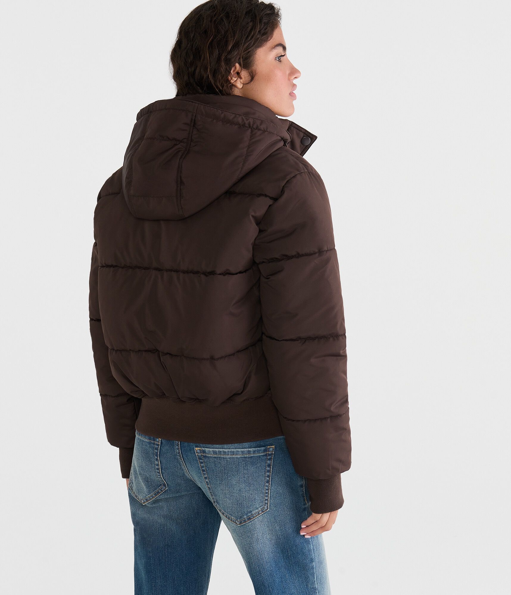 Midweight Hooded Puffer Jacket