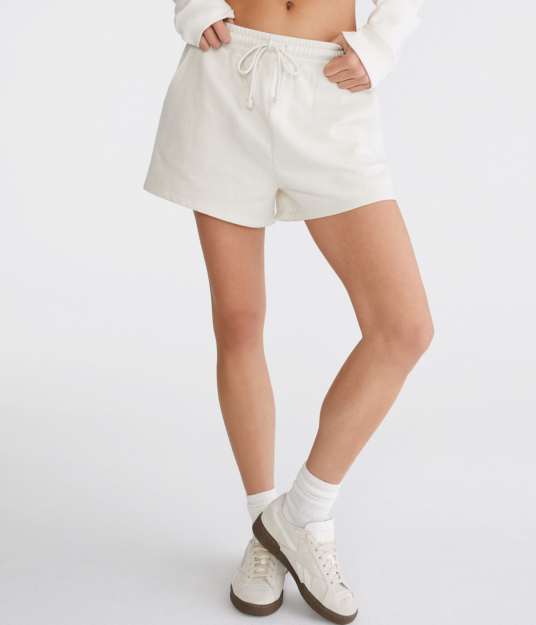 Fleece Slouchy Shorts