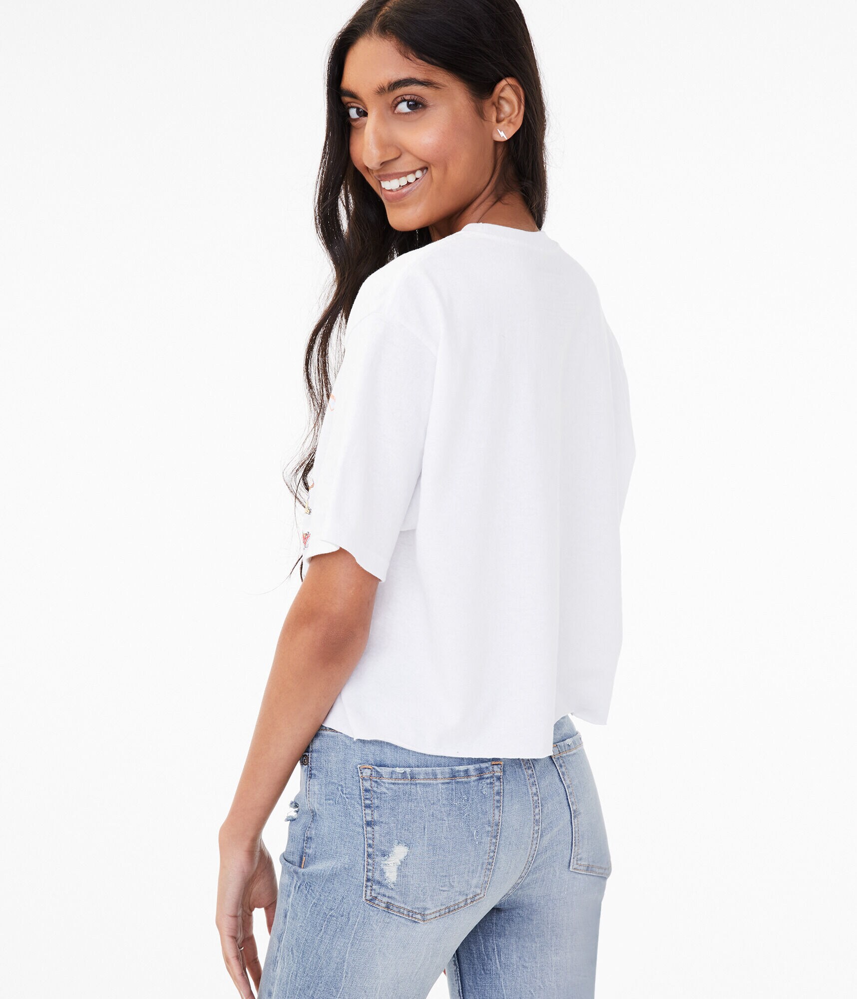 Made In The '90s Cropped Graphic Tee***