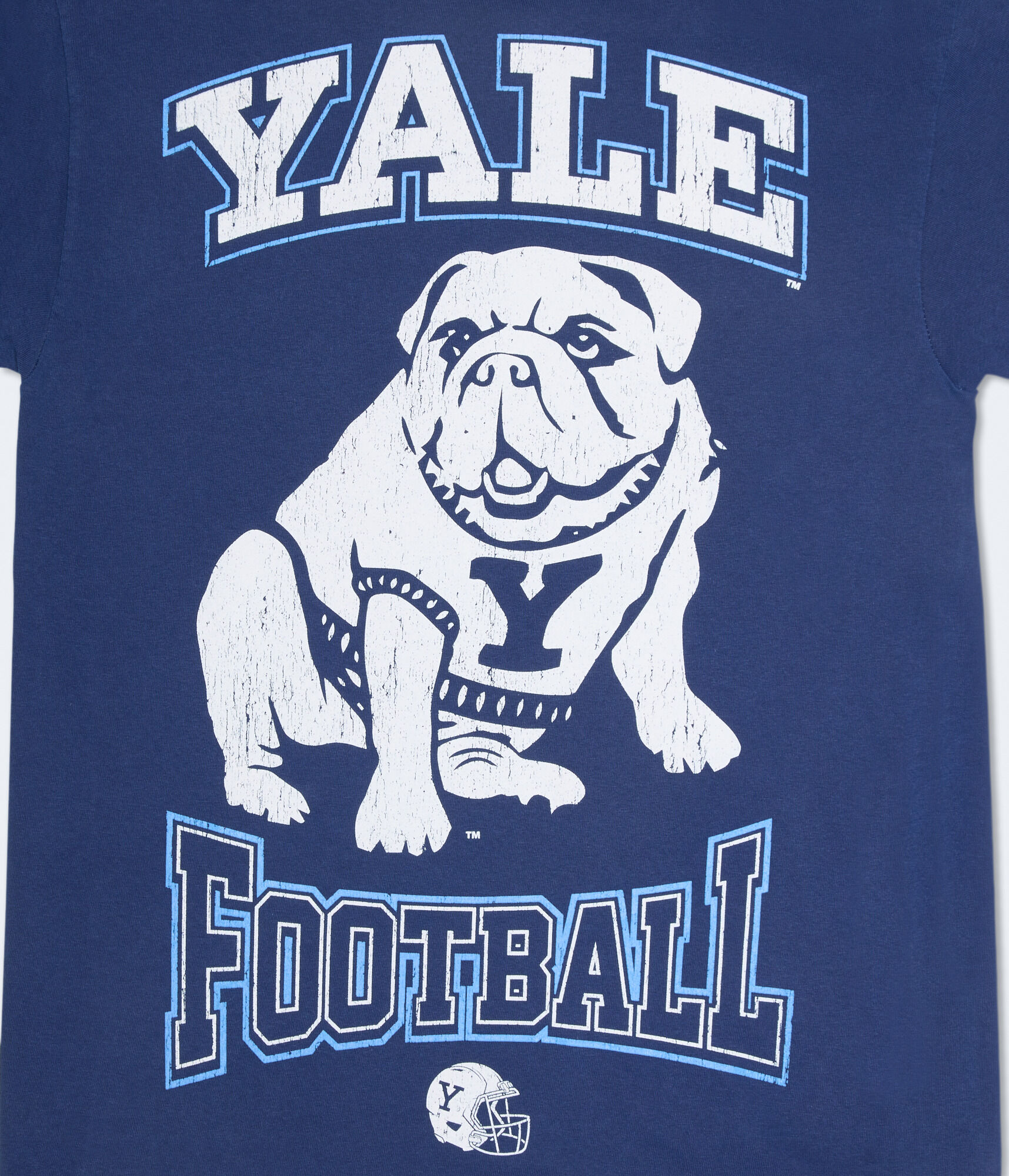 Yale Bulldogs Football Relaxed Graphic Tee