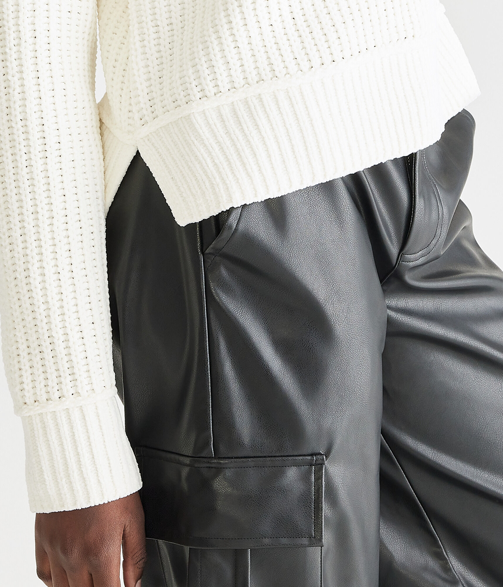 Chenille Crew Sweater