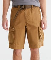 Belted Cargo Shorts 11.5"