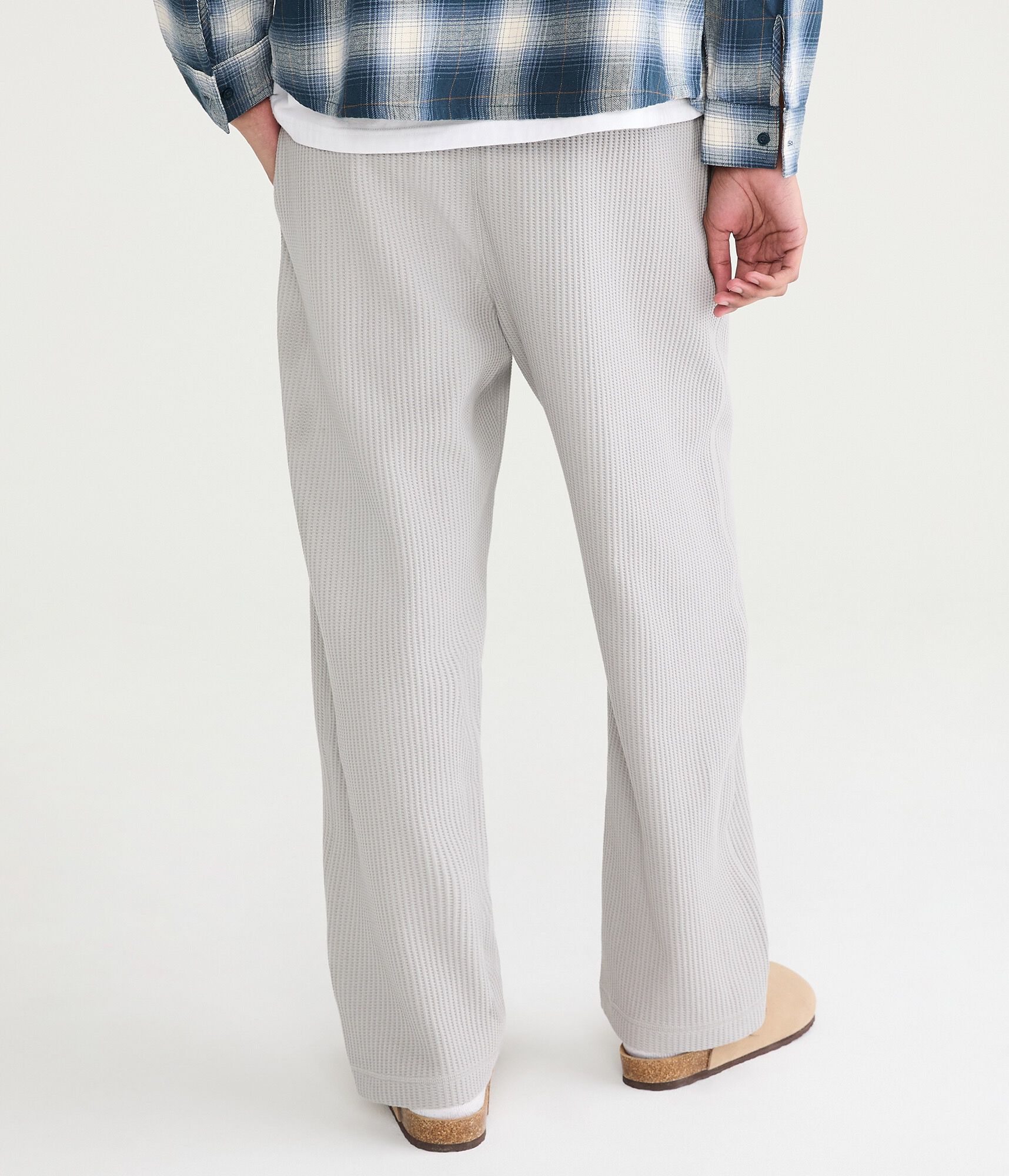 Waffle-Knit Lounge Pants