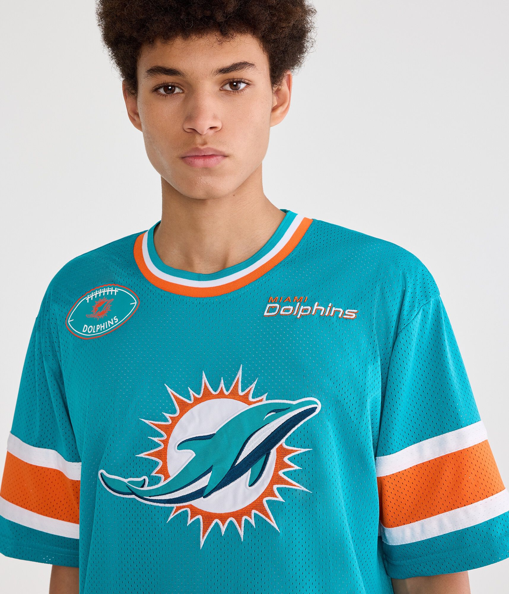 Miami Dolphins Football Mesh Top