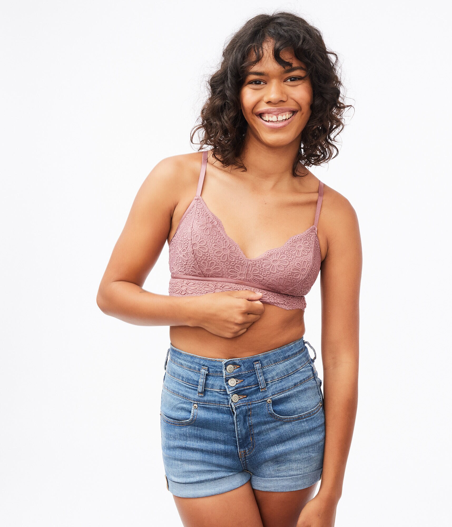 Lace Triangle Bralette