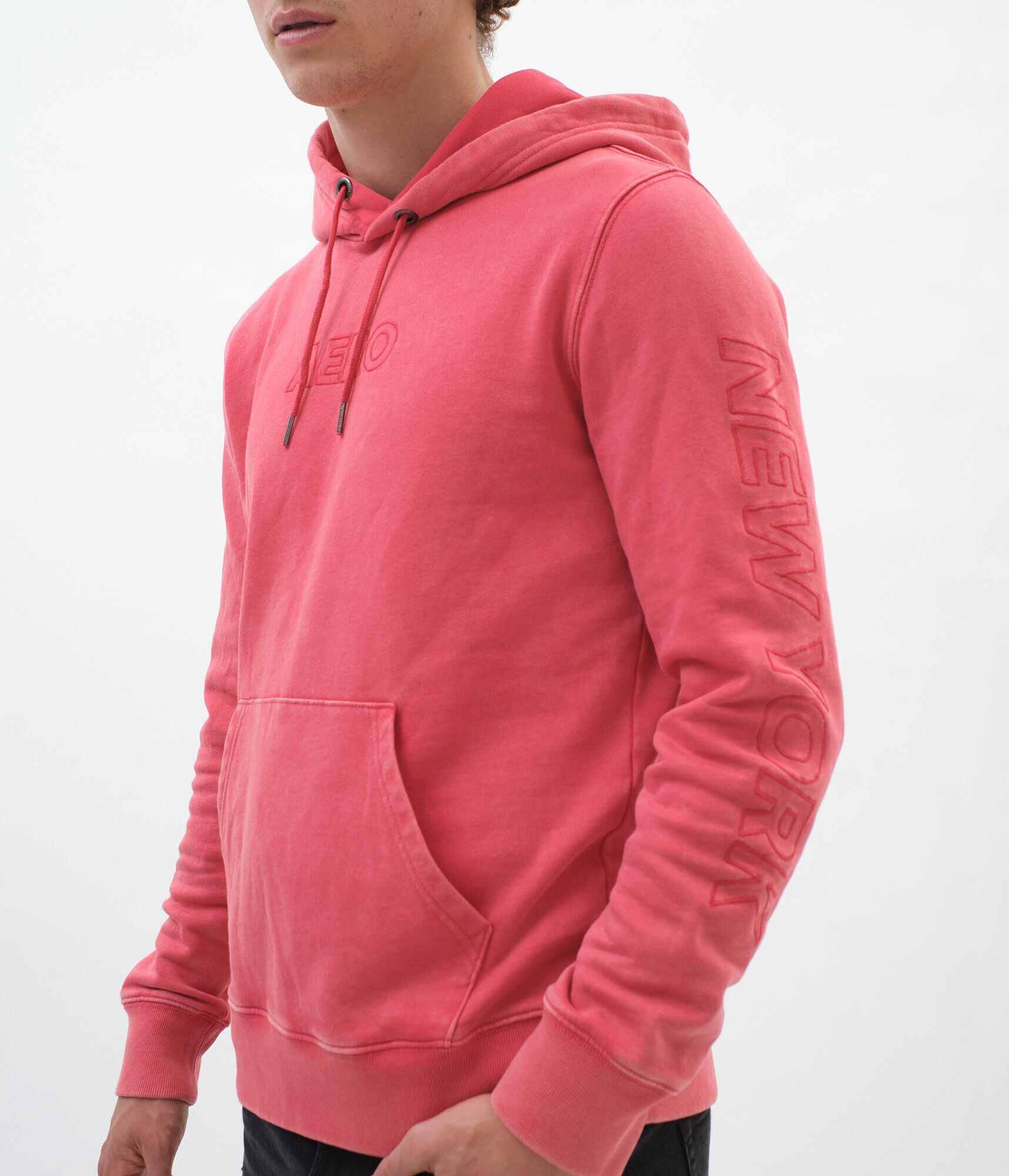 Tonal Logo Pullover Hoodie
