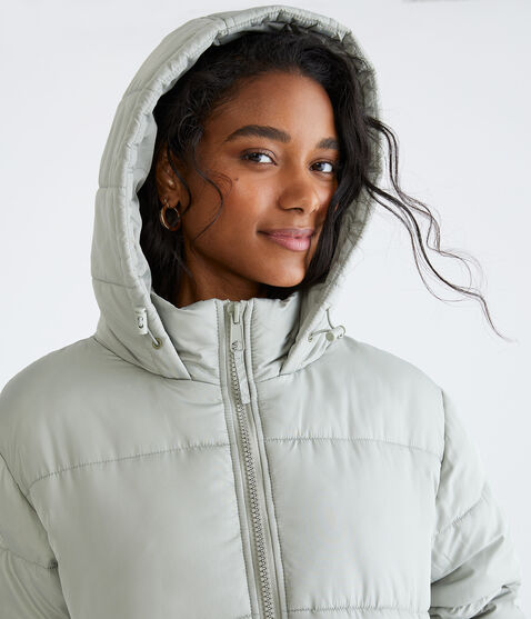 Midweight Hooded Puffer Jacket