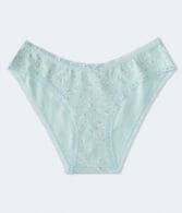 Floral Lace-Trim Cheeky