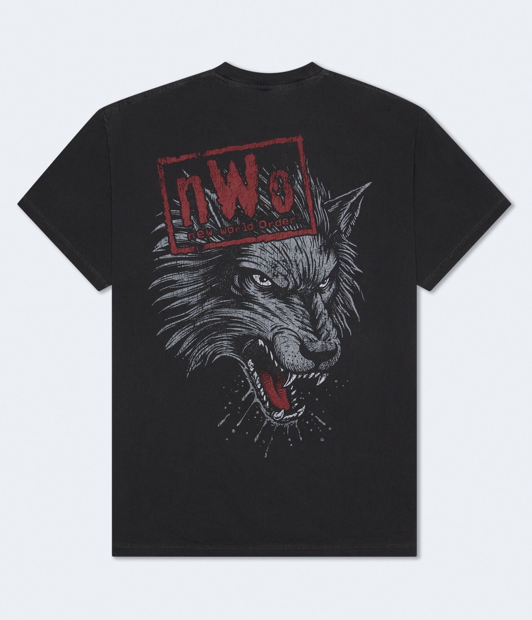 New World Order Wolf Relaxed Graphic Tee