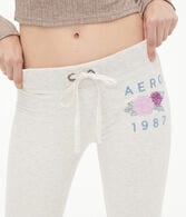 Aero 1987 Flowers Fit & Flare Sweatpants