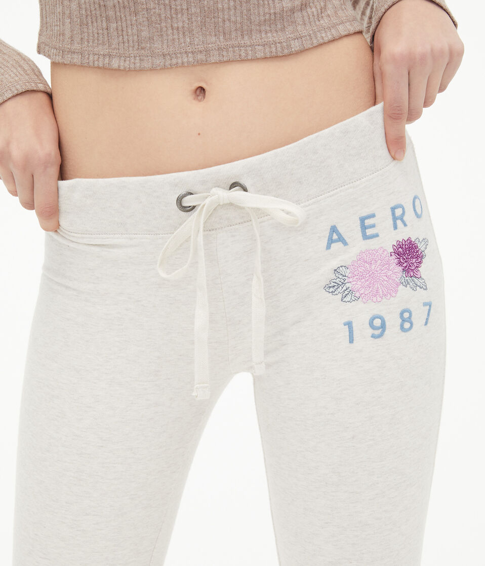 Aero 1987 Flowers Fit & Flare Sweatpants