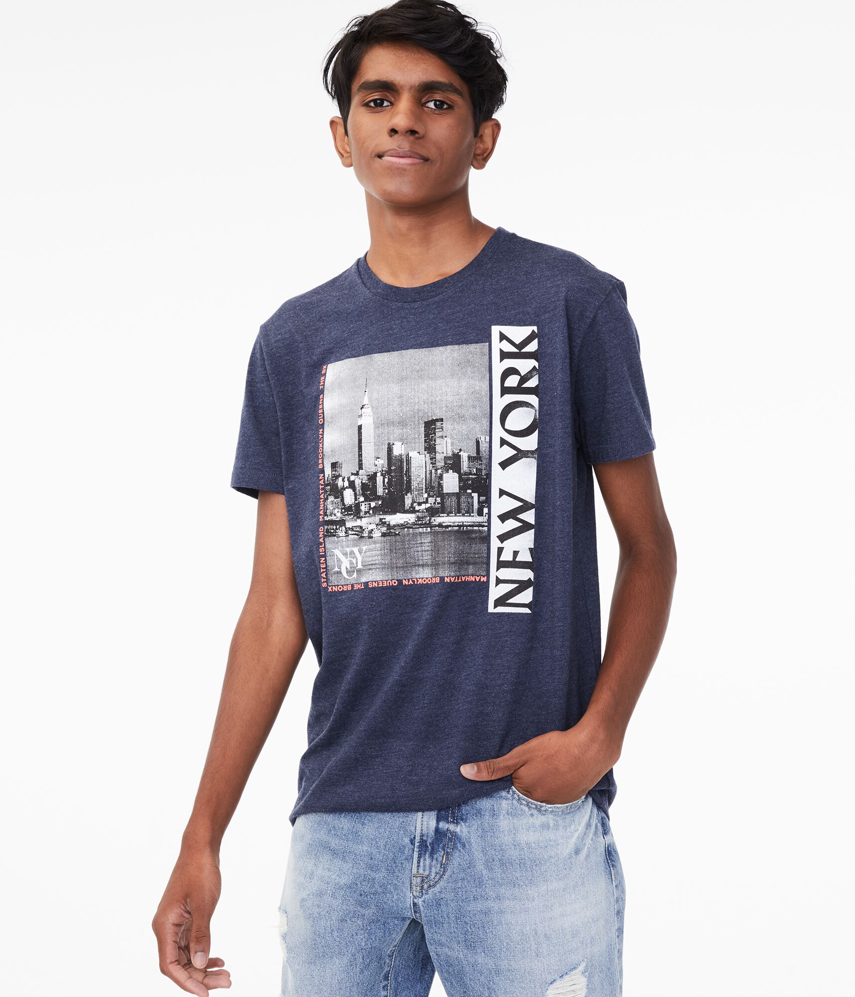 New York Image Graphic Tee