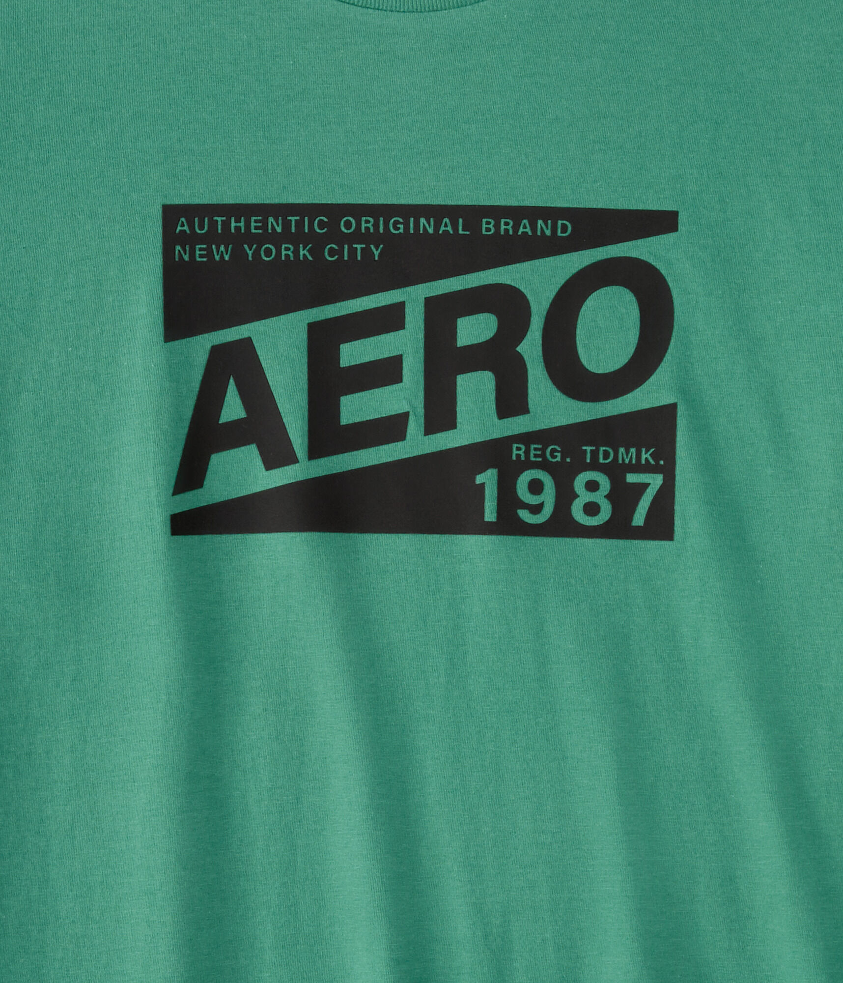 Aero 1987 Box Logo Graphic Tee