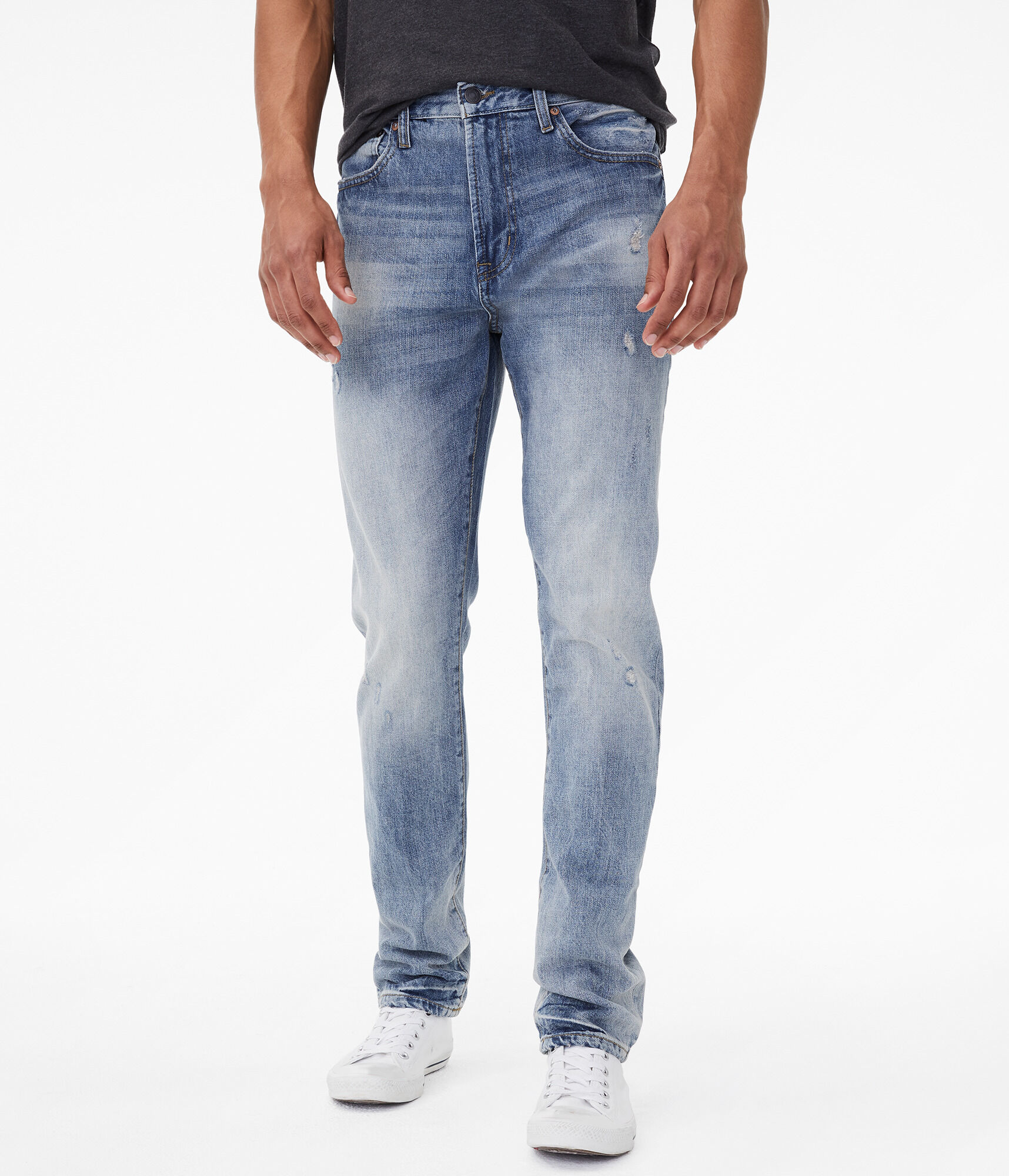 Slim Straight Jeans For Men Guys Aeropostale