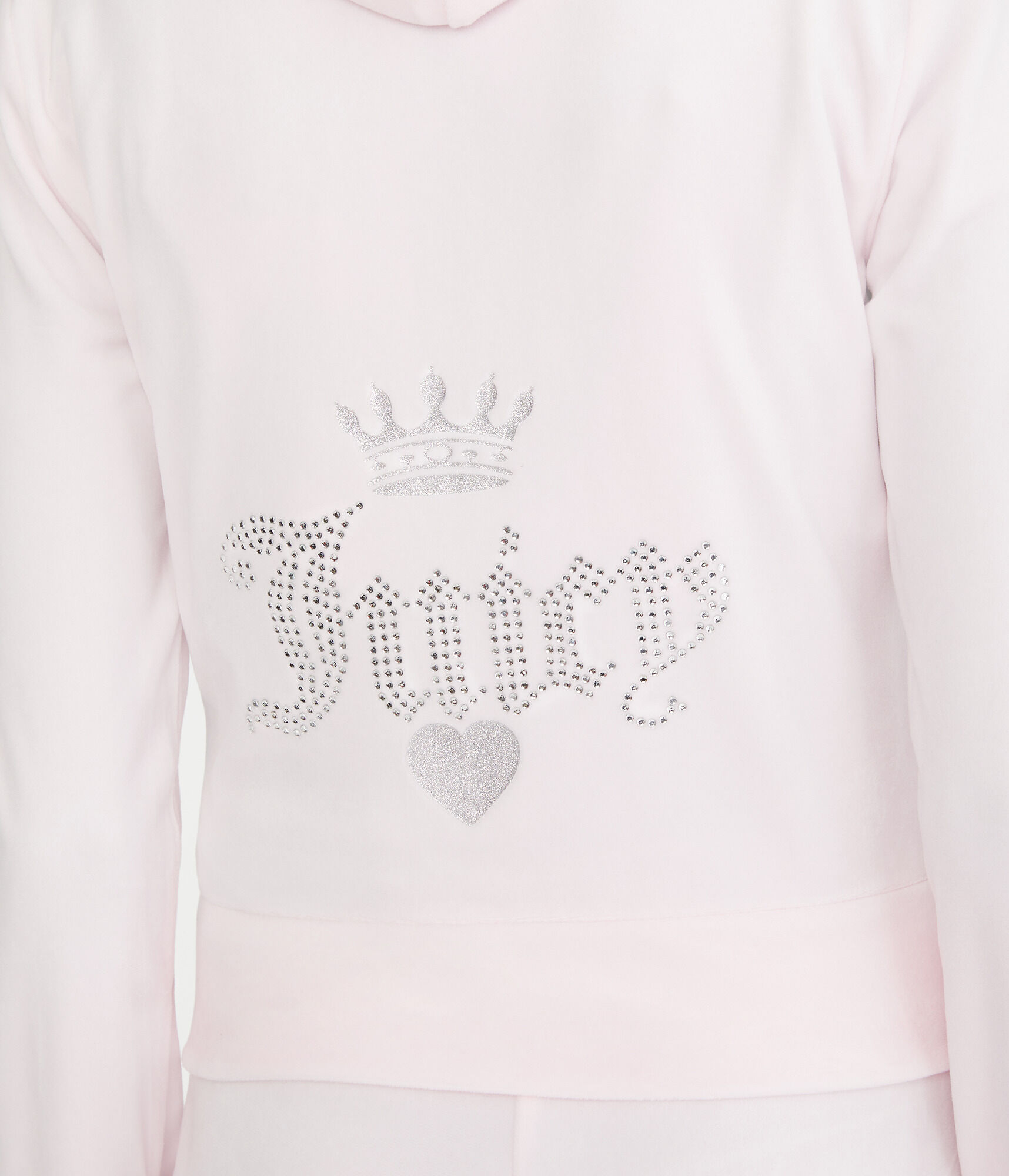 Juicy Couture Bling Velour Full-Zip Hoodie