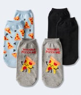 Wanna Pizza Me Ankle Sock 3-Pack