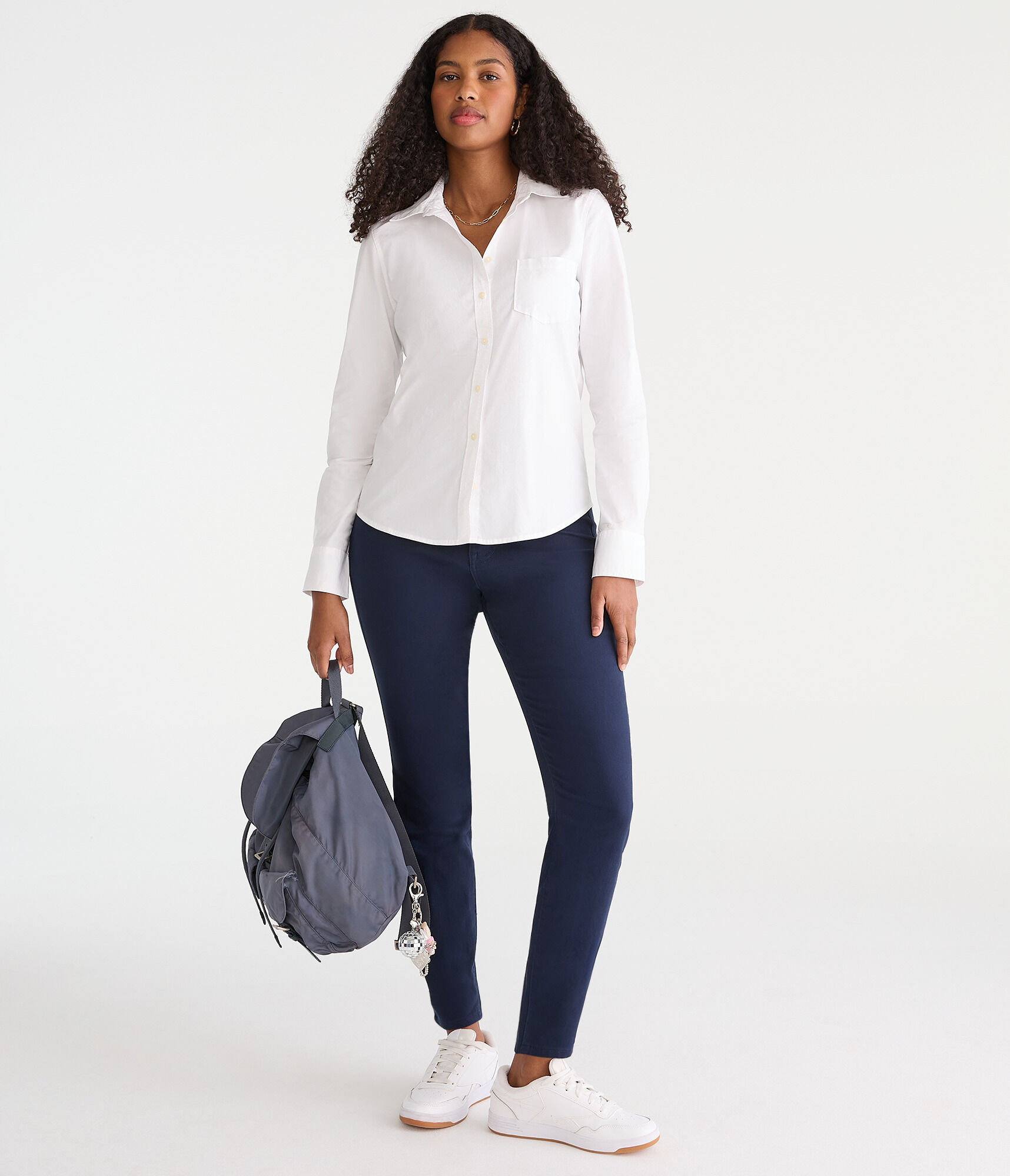 Curvy Seriously Stretchy High-Waisted Uniform Jeggings