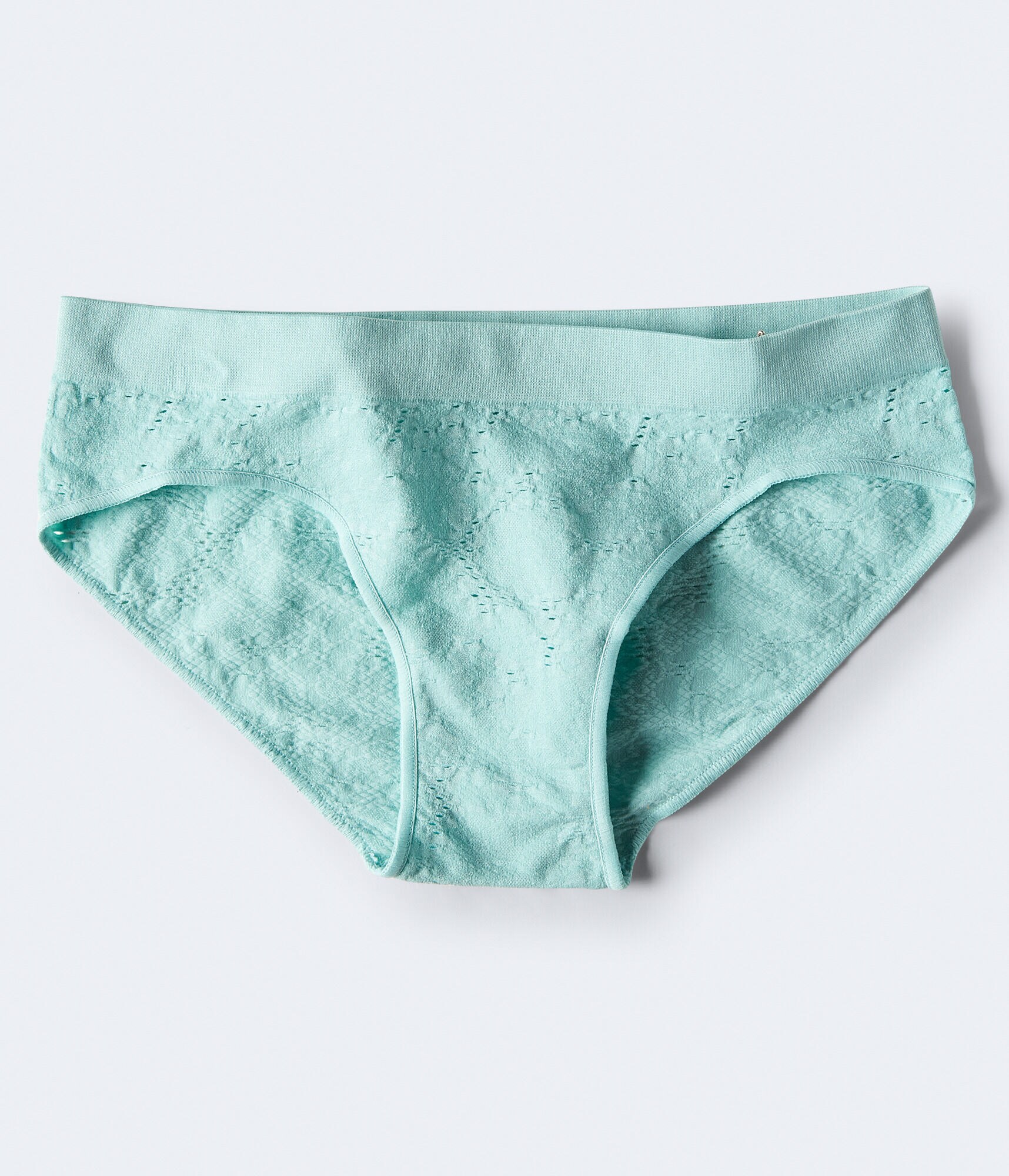 Seamless Floral Drop-Needle Hipster