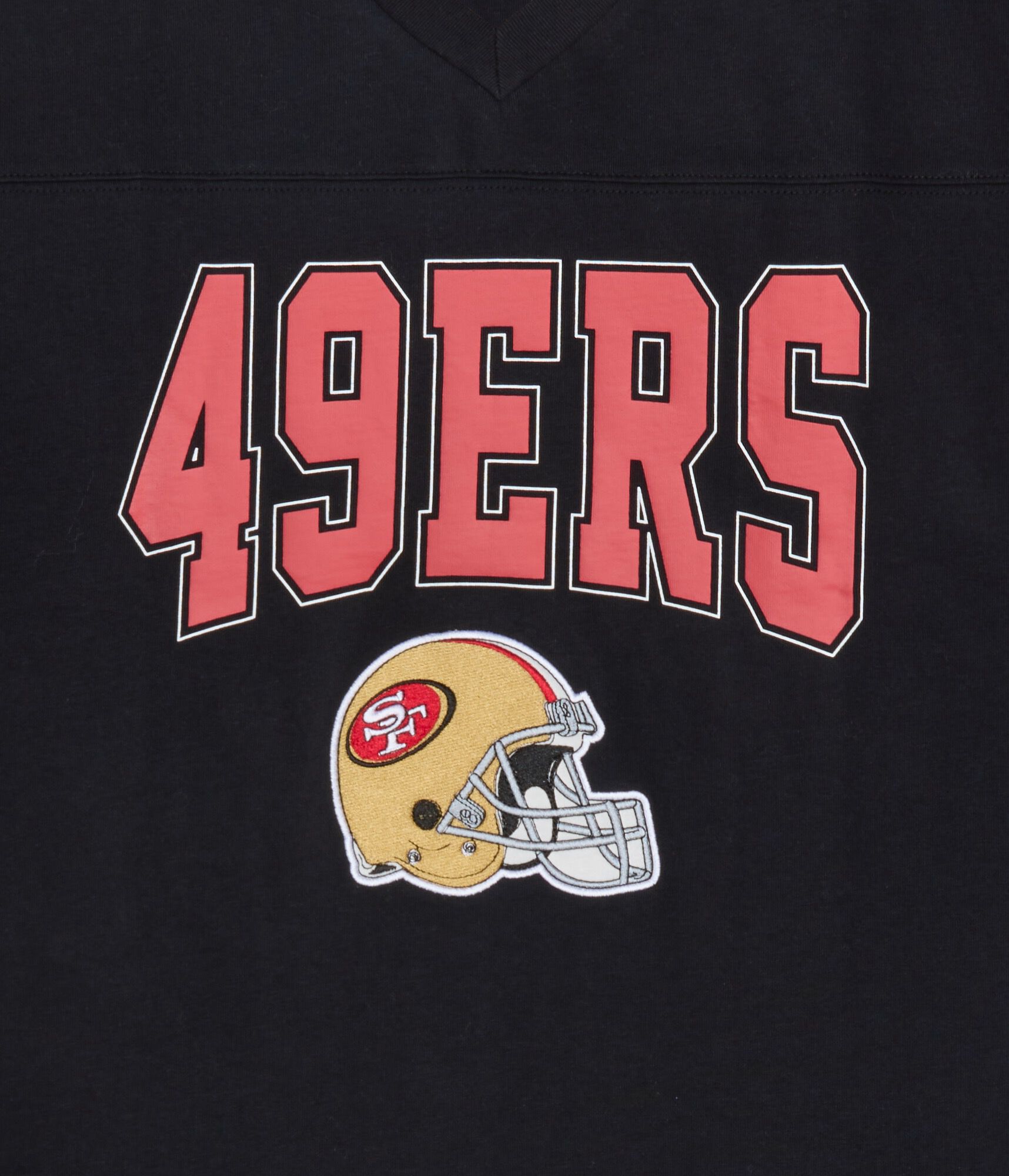 San Francisco 49ers Boxy V-Neck Graphic Tee