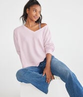 Long Sleeve Wear 2 Ways Cozy Waffle Tee