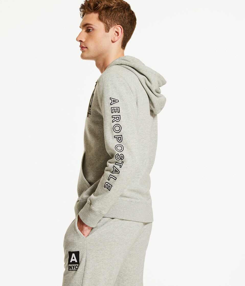 Aeropostale NYC Heritage Full-Zip Hoodie