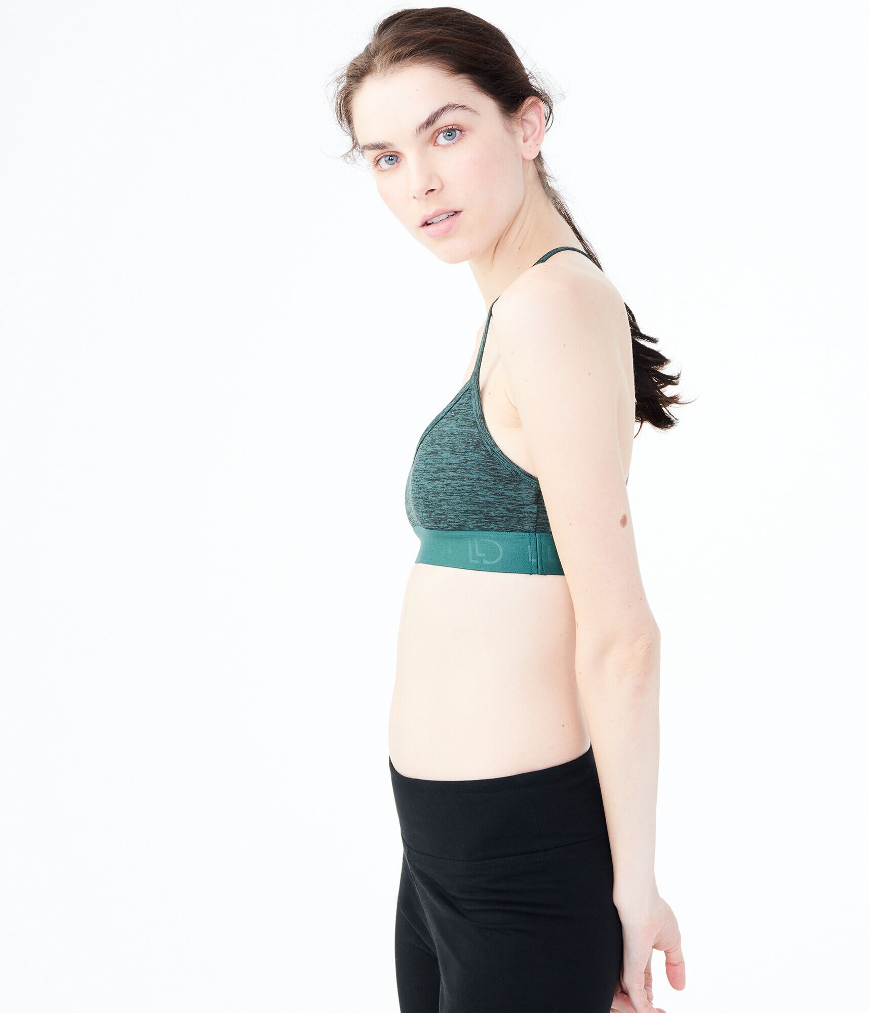 LLD Studio Space-Dye Y-Back Sports Bra