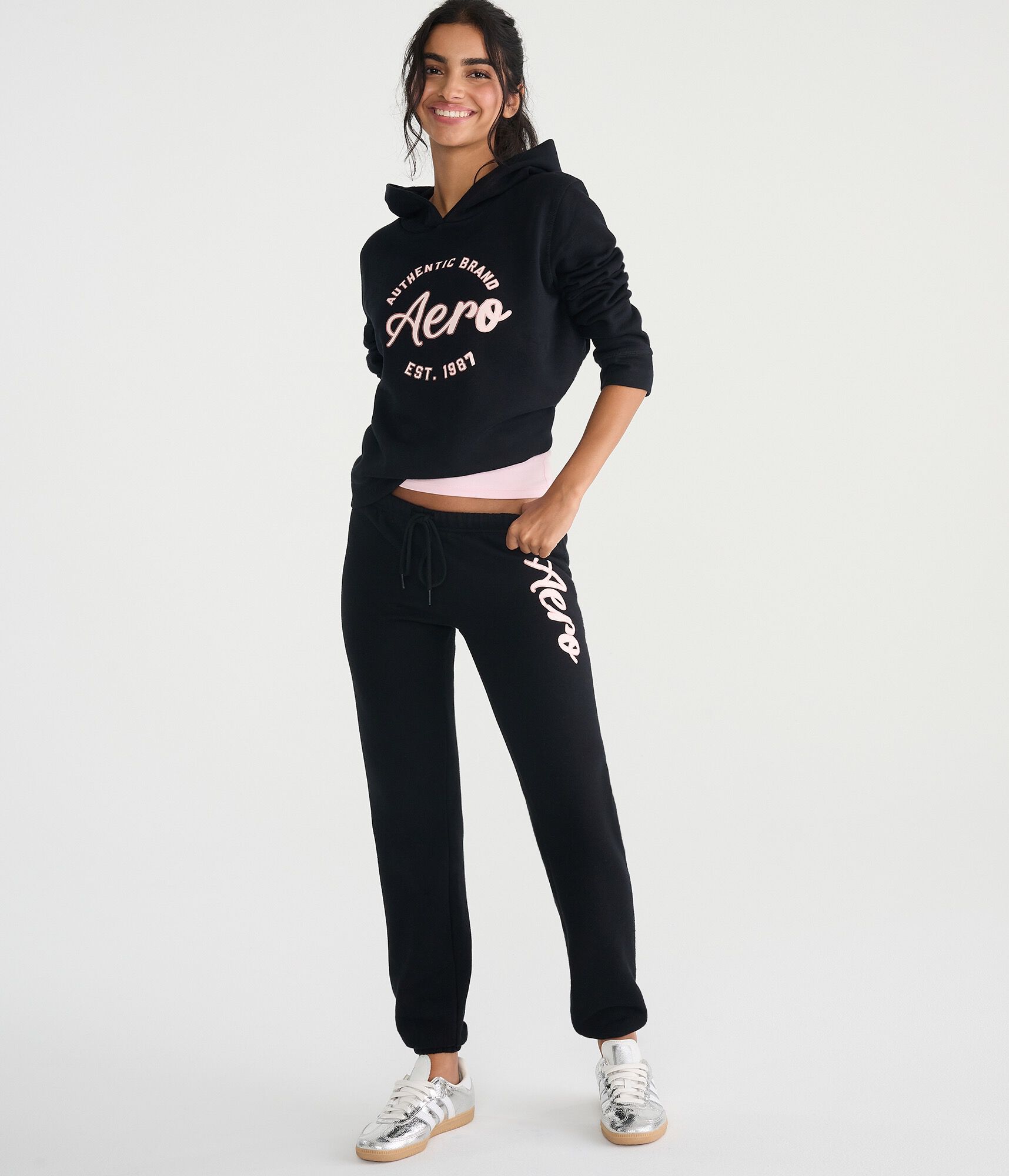 Aero Authentic Brand Pullover Hoodie