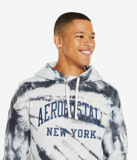 Aeropostale New York Tie-Dye Pullover Hoodie Aeropostale New York Tie-Dye Pullover Hoodie