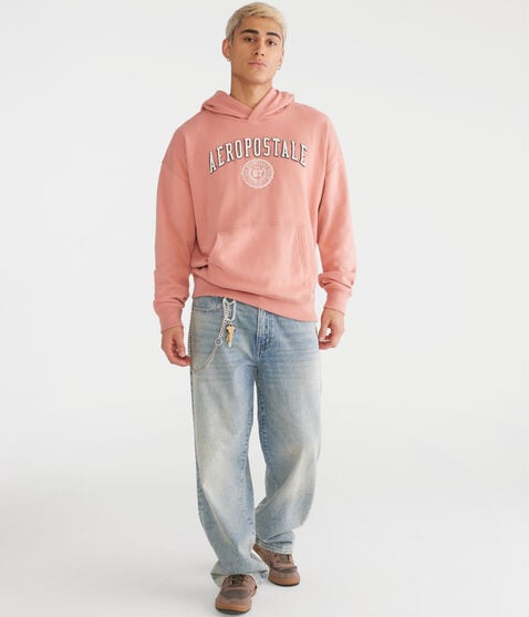 Aeropostale Crest Logo Pullover Hoodie Aeropostale Crest Logo Pullover Hoodie