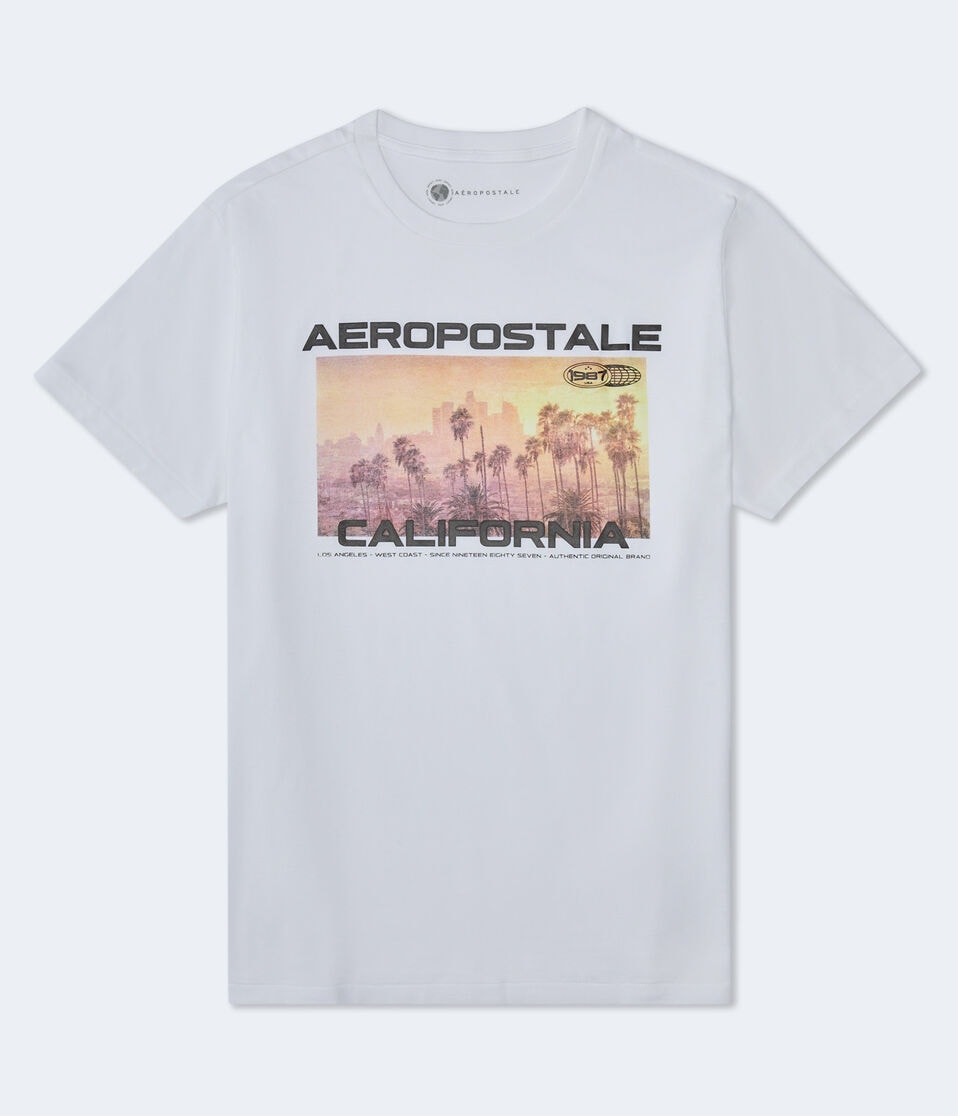 Aeropostale California Palms Graphic Tee