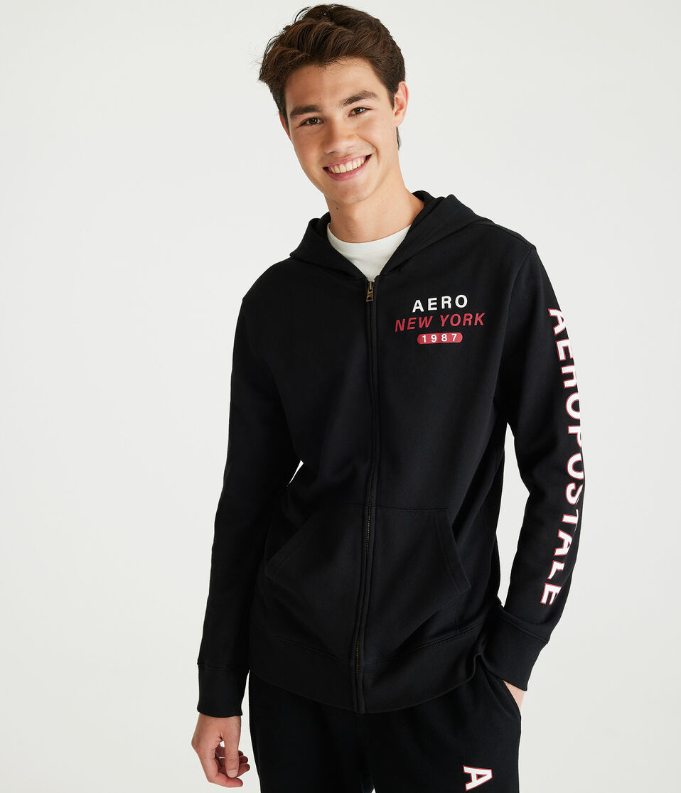 Aero New York 1987 Full-Zip Hoodie