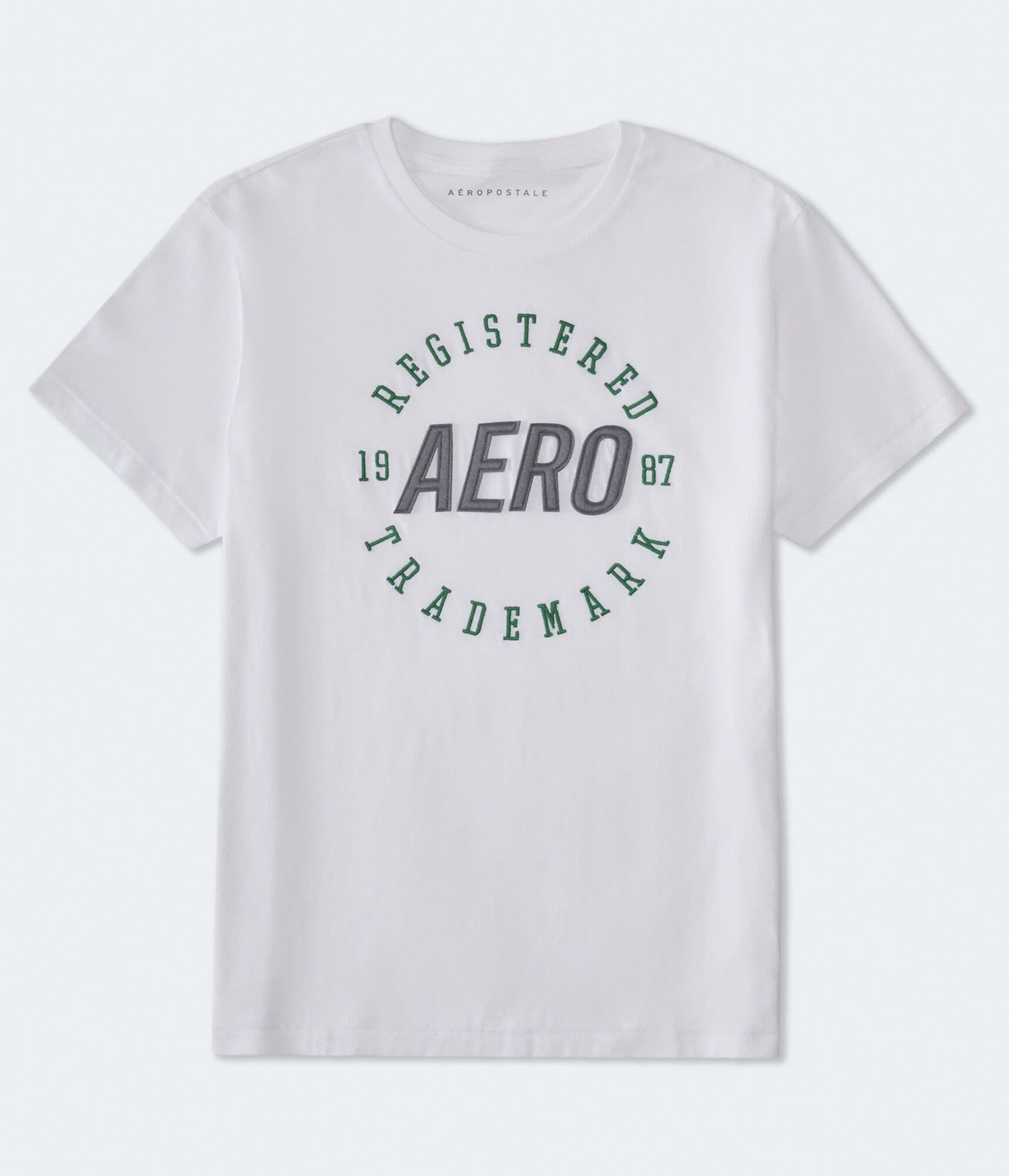 Aero 1987 Trademark Appliqué Graphic Tee