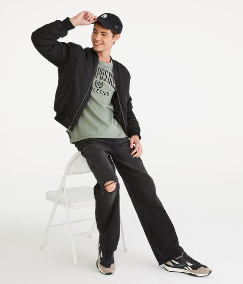 Aeropostale Athletics Appliqué Graphic Tee