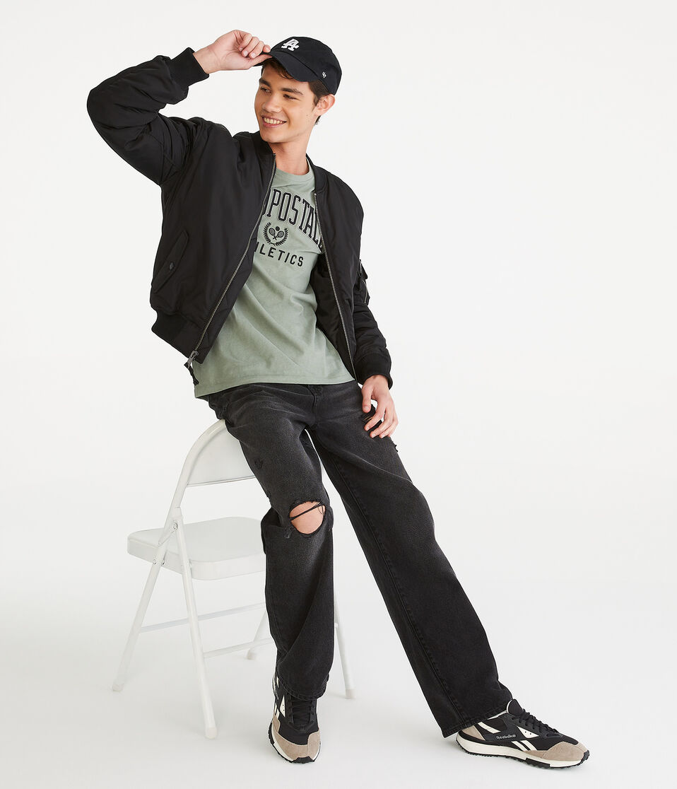 Aeropostale Athletics Appliqué Graphic Tee