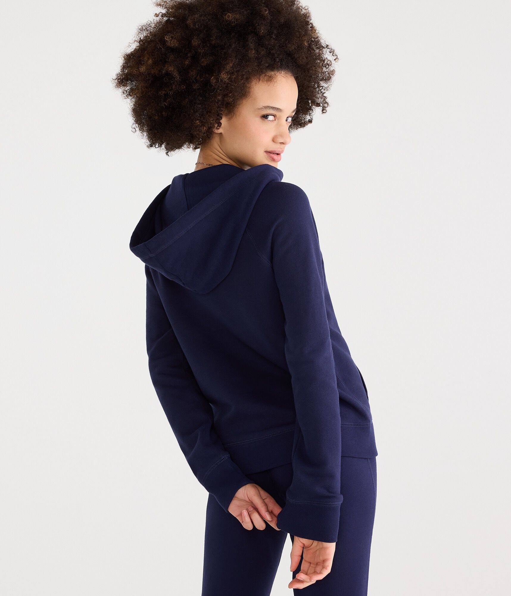 Aeropostale Rhinestone Full-Zip Hoodie