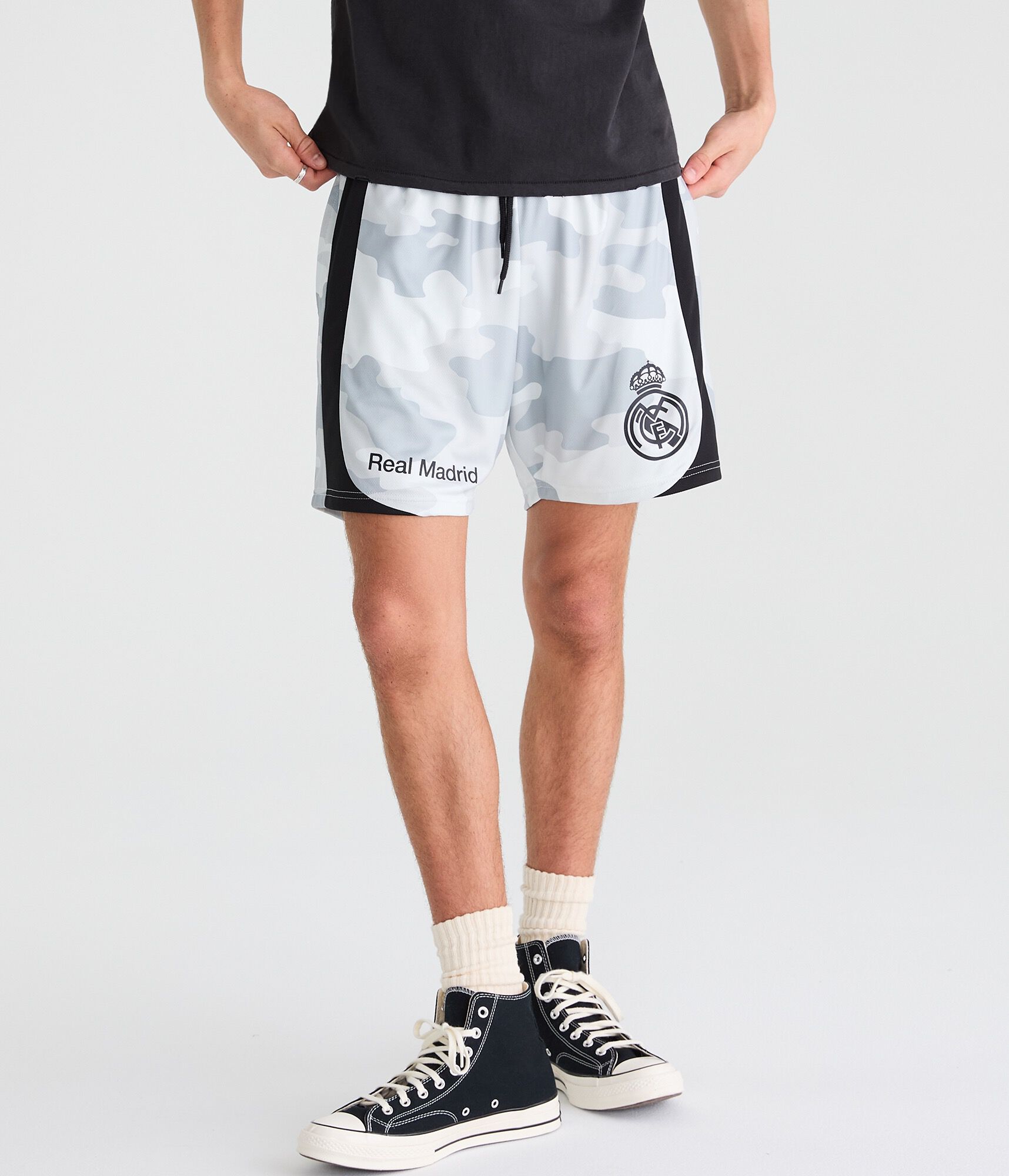 Real Madrid Camo Mesh Shorts