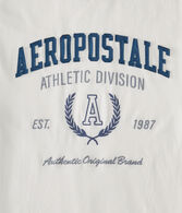 Aeropostale Athletic Division Appliqué Graphic Tee