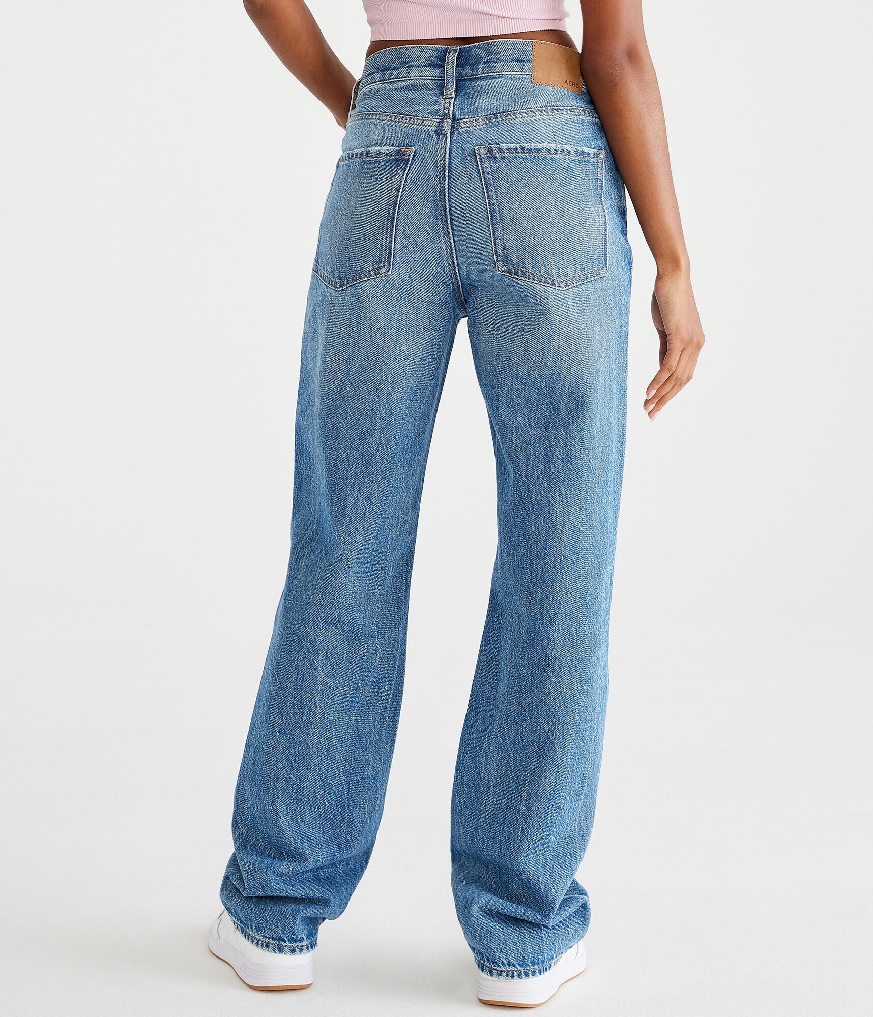 High-Rise Curvy Baggy Jean