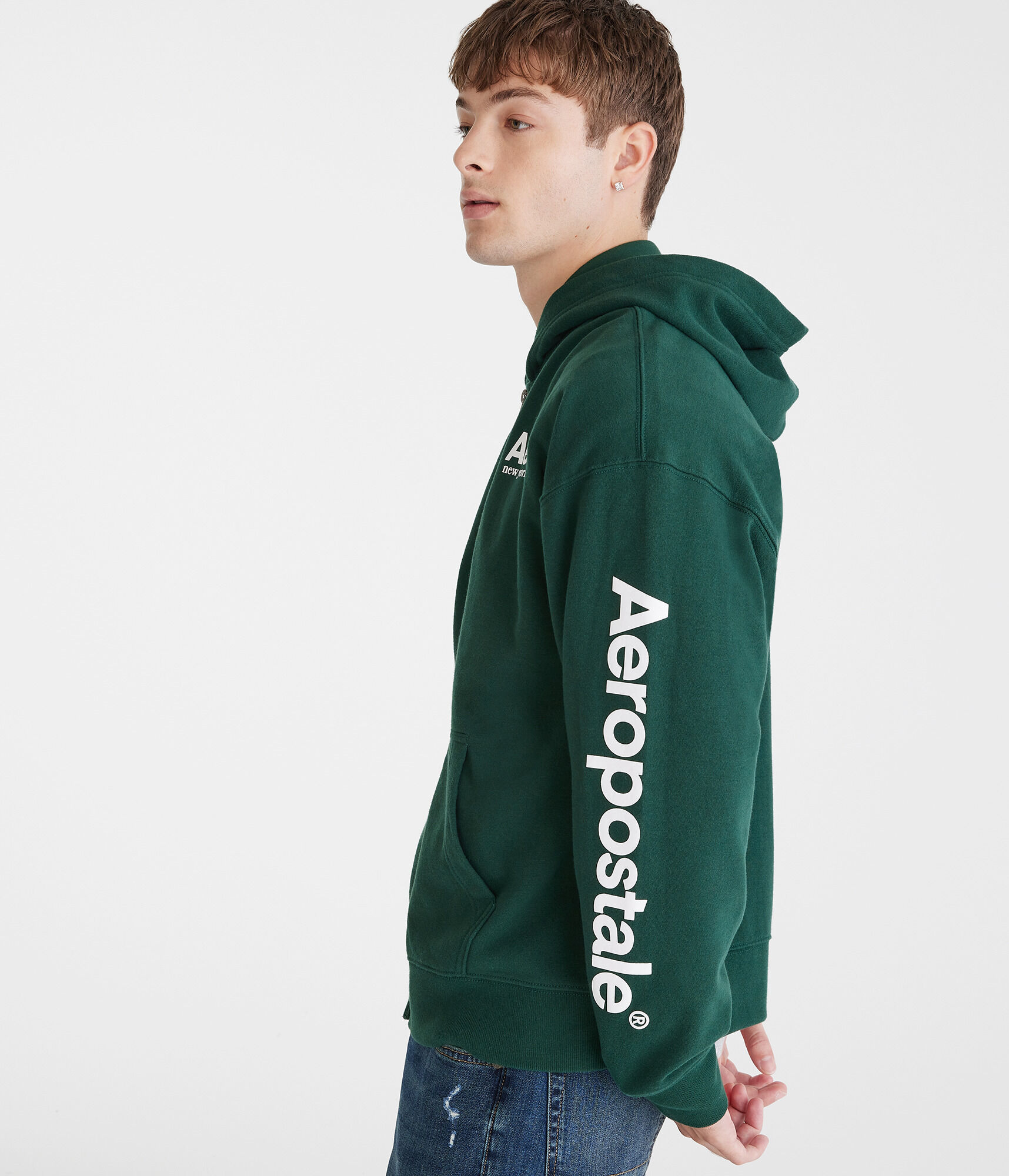 Aeropostale Logo Heritage Full-Zip Hoodie