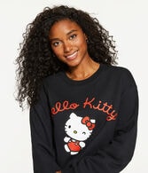 Hello Kitty Oversized Crew Sweatshirt