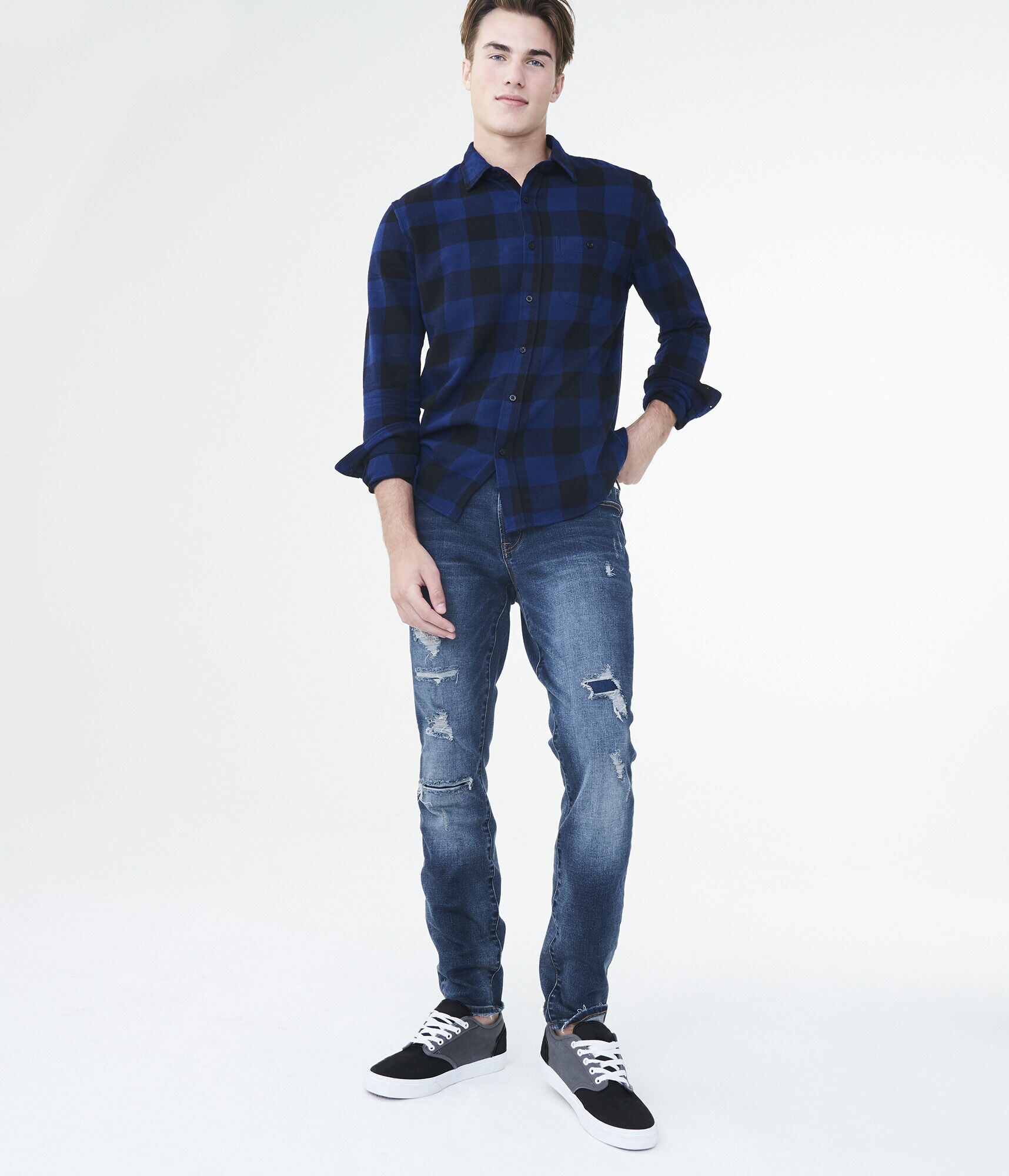 Flex Effects Super Skinny Destroyed Jean