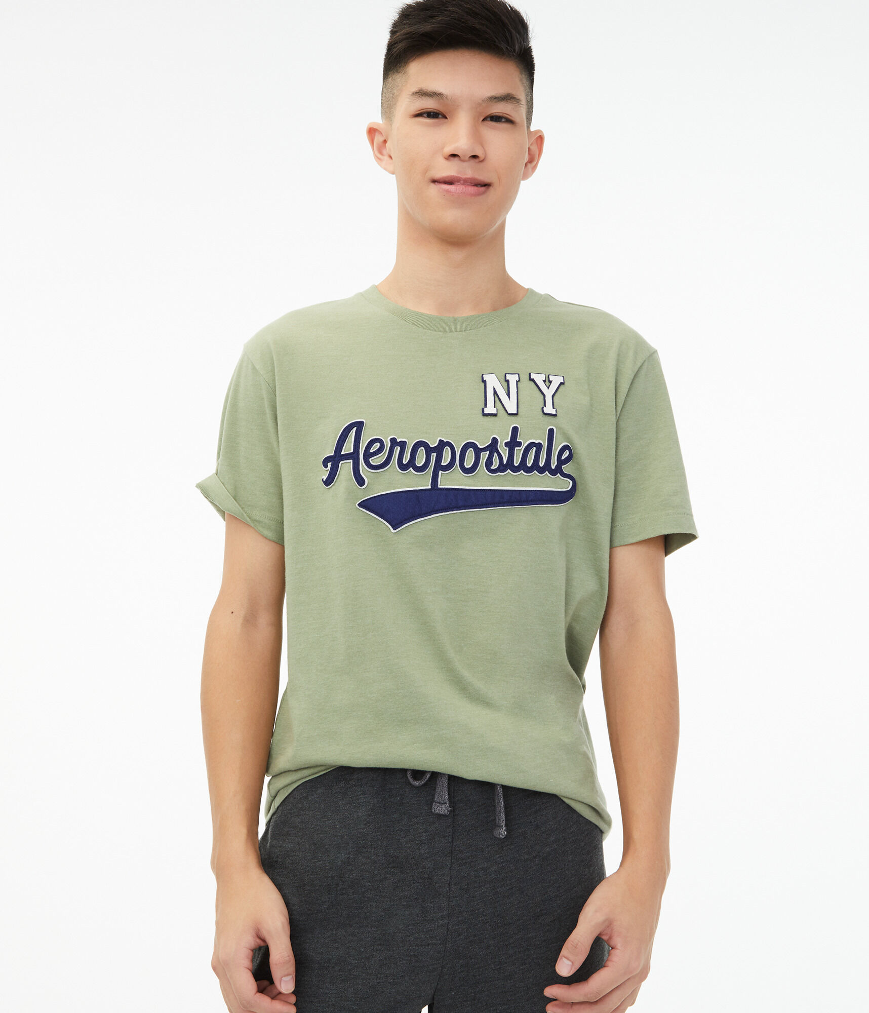 Aeropostale Script Graphic Tee