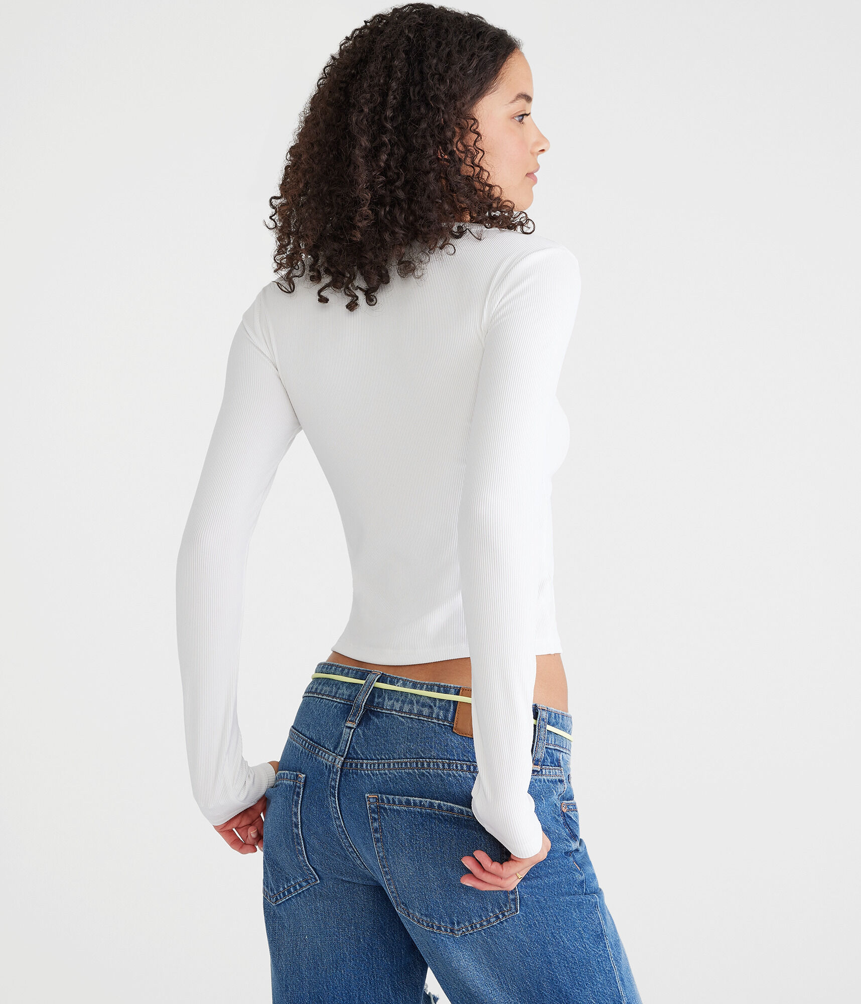 Long Sleeve Buttery Soft V-Neck Henley