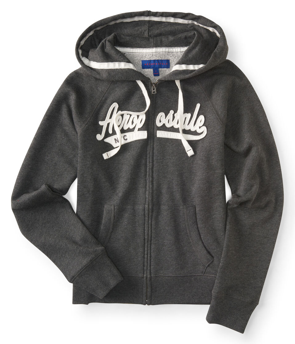 Aeropostale Logo Full-Zip Hoodie