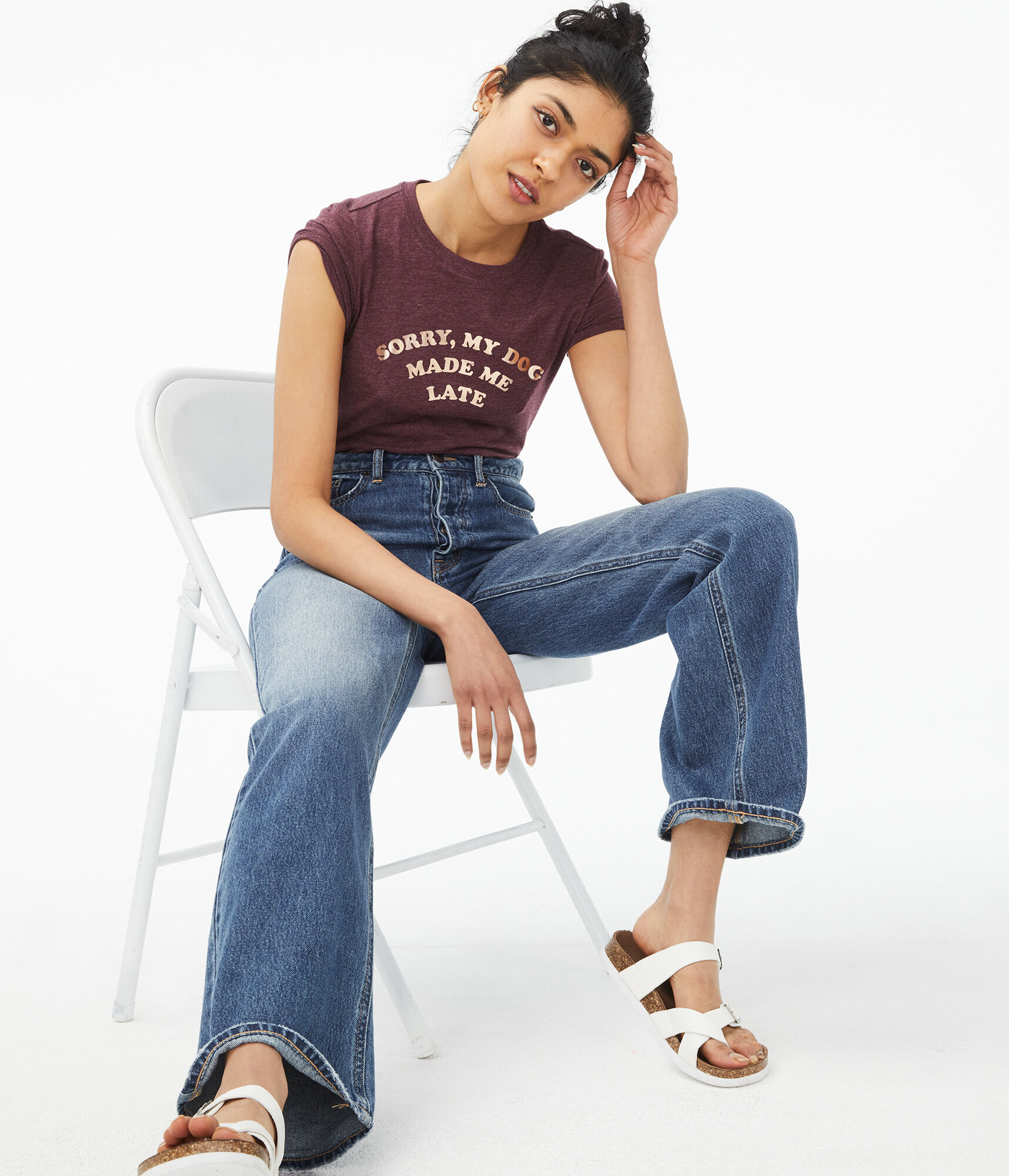 My Dog Made Me Late Graphic Tee