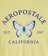 Aeropostale Butterfly Graphic Tee