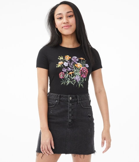 Floral Garden Graphic Tee Floral Garden Graphic Tee