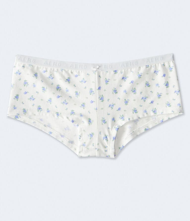 Floral Logo Boyshort